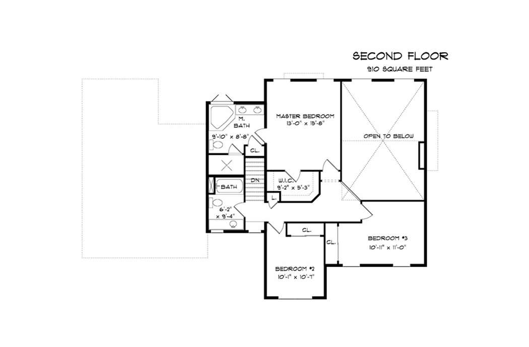 Ostrander's Orchard 3 Bedroom Floor Plan